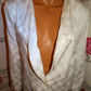 Vintage White Tuxedo Style Blazer Size 1x