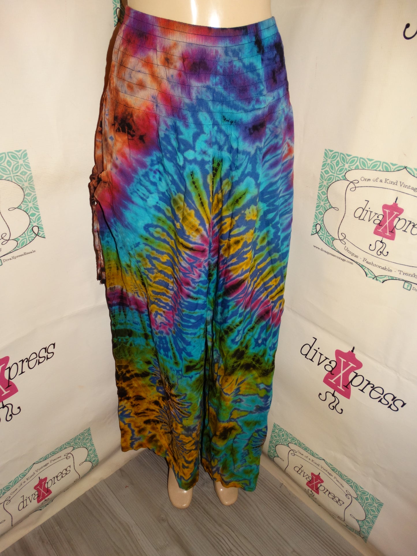 Vintage Orient Trail Colorful Pants Size 1x