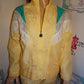 Vintage Yellow/Green White Track Suit Size L