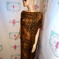 Vintage Leopard Sheer Dress Size 1x