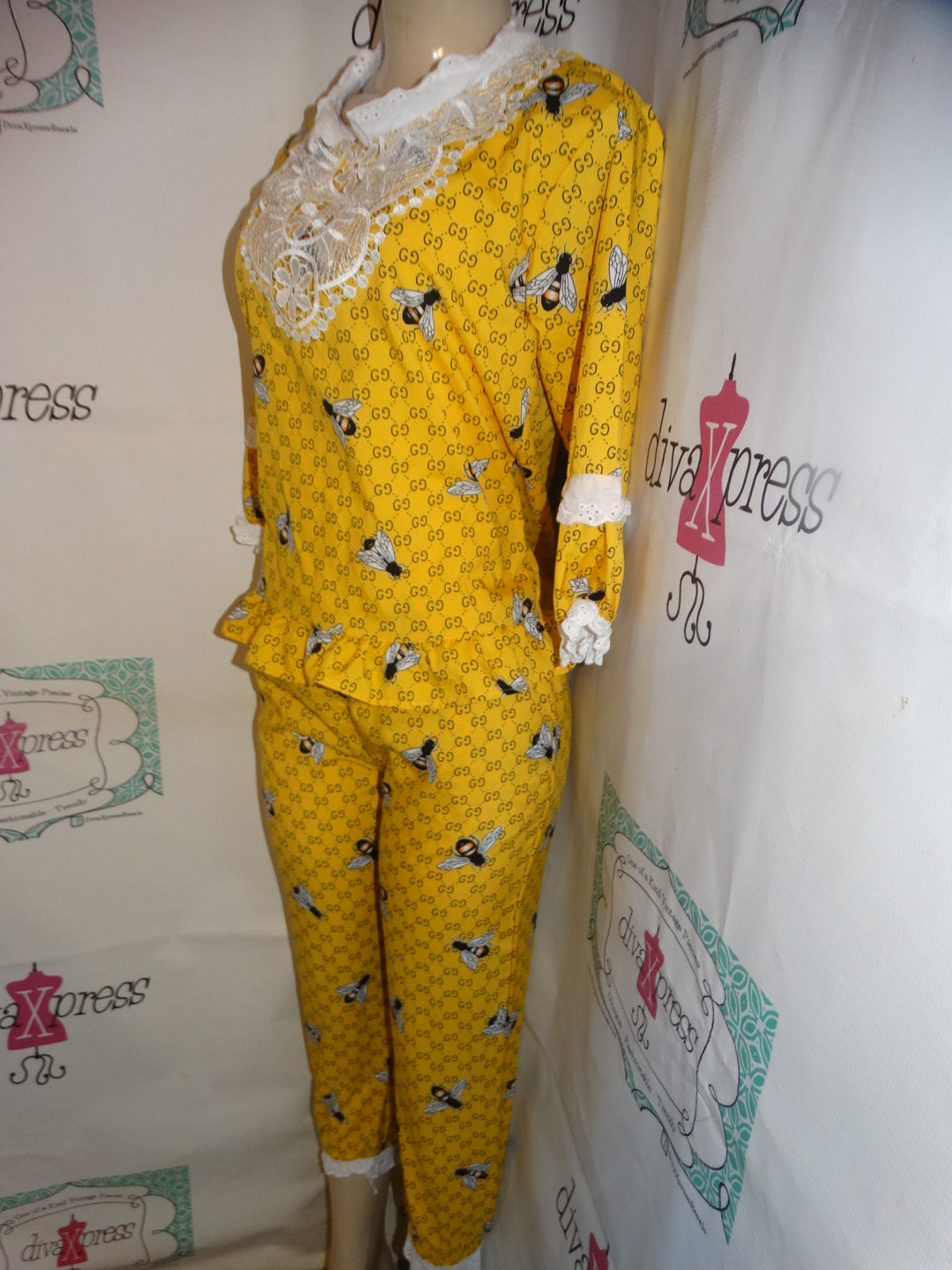 Yellow GG 2 Piece Set Size M