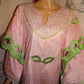 Vintage Nana Pink/Green Dress Size 3x