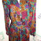 Vintage Jessica Howard Pink/Purple Floral 2 Piece Skirt Set Size 1x
