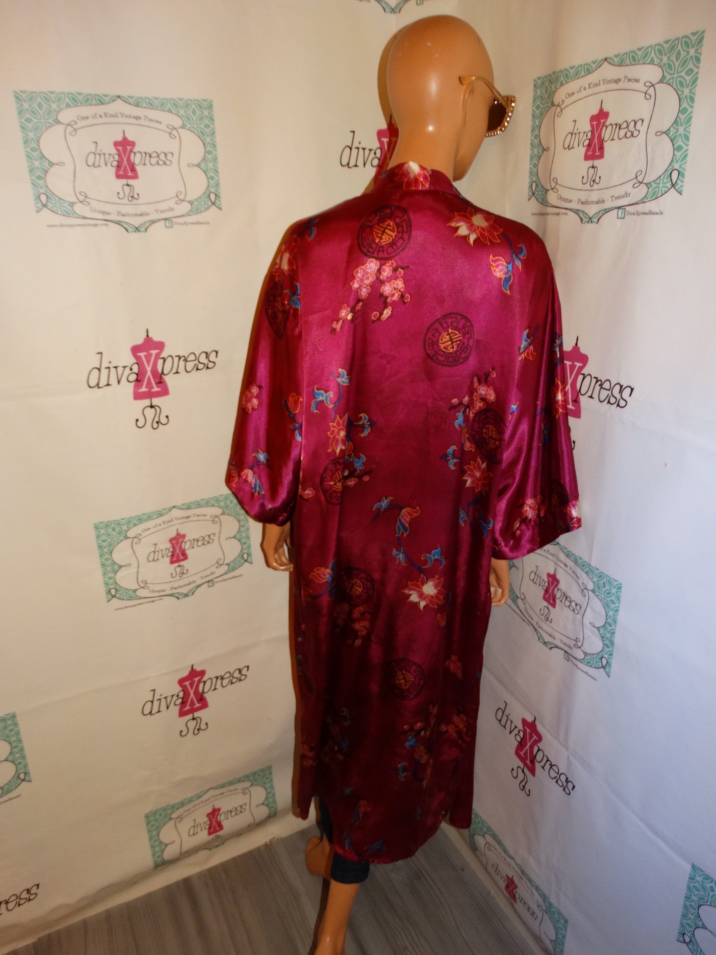 Vintage Turner Most Purple Duster Size XL