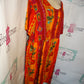 Vintage Jennifer Moore Orange Colorful Dress Size 1x