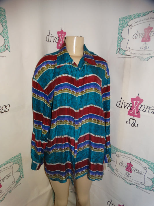 Vitnage Stunt Collections Silk Colorful Size XL
