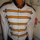 Vintage White/Yellow Authentic Band Jacket Size XL
