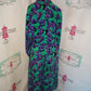Vintage Jessica Howard Green/Floral  2 Piece Skirt Set Size 3x