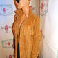 Vintage Tan Suede Shingle Jacket Size L