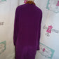 Vintage Purple Sequins Blouse/Dress Size XL