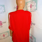 Vintage Olce REd/White Shingle Blazer Top Size XL