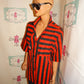 Vintage Style Trix Red/Black Top Size 1x