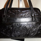 Vintage Leather Pony Hair Indian Purse Size L