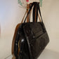 Vintage Leather Pony Hair Indian Purse Size L