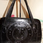 Vintage Leather Pony Hair Indian Purse Size L