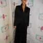 Vintage Nite Line Black Long Tuxedo Blazer Size M