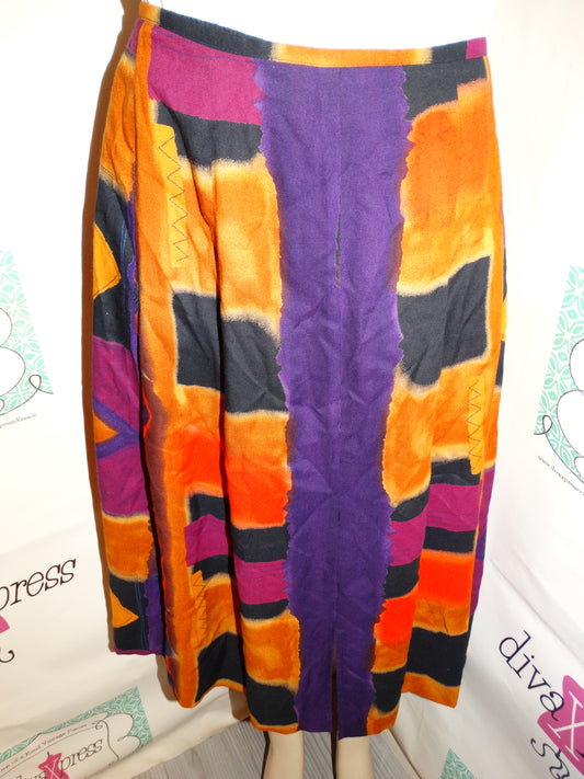 Vintage Maren Mystics Colorful Skirt Size L