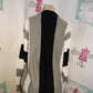 Vintage Purity Black/White/Gray Sweater Size XL