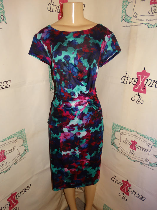 Vintage Pink/Purple Dress Size L