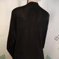 Vintage Victoria Jones Black Beaded Jewel Sweater 1x
