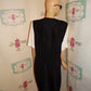 Vintage Postive Influence Black Romper Size XL