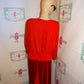Vintage Red/ Shingle Dress Size M