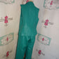 Vintage Metro Style Turquoise Leather 2 Piece Set Size XL