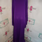 Vintage Purple/Silver Batwing Dress Size 2x