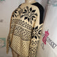 Vintage Tommy Hilfiger Cream/Black Sweater Size 1x