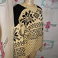 Vintage Tommy Hilfiger Cream/Black Sweater Size 1x