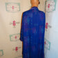 Vintage PT Style Purple/Green Sheer Sheer Duster Size 3x