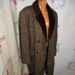 Vintage Mount Erin Brown/Black Wool Heavy Coat Size 2x