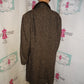 Vintage Mount Erin Brown/Black Wool Heavy Coat Size 2x