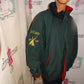Vintage Nautica Green Challenge Jacket Size XL