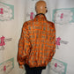 Vintge AVon Brown/Black Bomber Jacket Size 1x