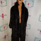 Vintage Monterey Fashions Brown Faux Fur Long Coat Size 3x