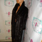 Vintage Monterey Fashions Brown Faux Fur Long Coat Size 3x