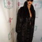 Vintage Monterey Fashions Brown Faux Fur Long Coat Size 3x