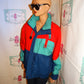 Vintage Sportime Actionwear Green/Red Jacket Size 1x