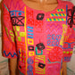 Vintage Michael Simon Pink Detail Sweater  Top Size 2x