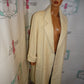 Vintage Perlette Cream Wool Coat Size 1x
