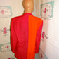 Vintage Paul Harris Orange/Pink Blazer Size M-L