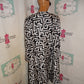 Vintage John Meyers Black/White Throw Size 1x