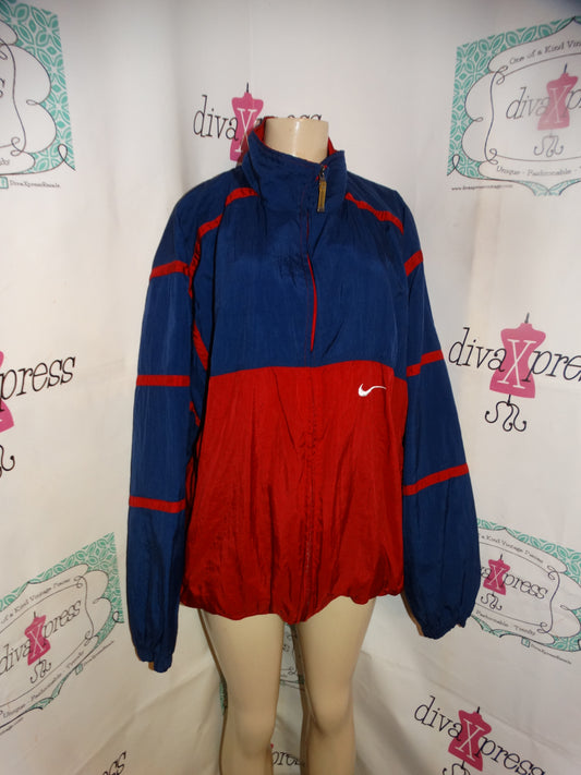 Vintage Nike Blue/Burgundy Jacket Size 1x