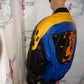 Vintage Michael Hoban Royal Blue Tiger Face Coat Size 1x