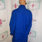 Vintage Jennifer Chase Blue  Coat with Plaid Lining Size 1x