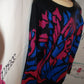 Vintage Rejoice Black/Pink Sweater Size XL
