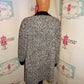 Vintage Monto  Le Chois Black/White Sweater Jacket Size L