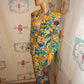 Vintage Marvel White Colorful 2 Piece Silk Pants Set  ( New With Tags) Size L