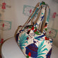 Vintage White/Blue Duffle Bag Size XL